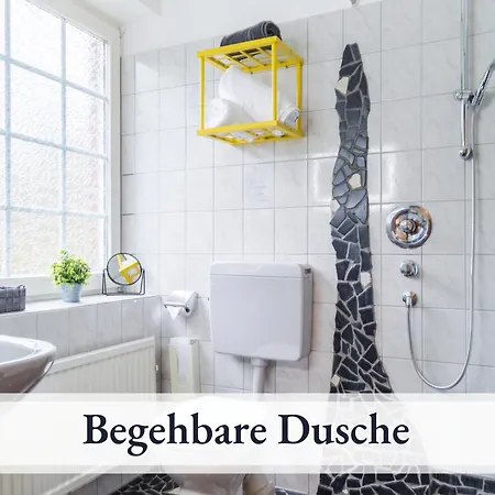 Blumenvilla 2 Mit Begehbarer Dusche, Sauna, Garten Schneverdingen